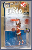 Spud Webb from McFarlane's Sports Picks - NBA - NBA Legends - Series 4 manufactured by McFarlane [Front]