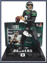 Aaron Rodgers (New York Jets) (Platinum) from McFarlane's Sports Picks - NFL - Legacy Series manufactured by McFarlane [Loose]