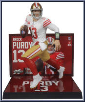 Brock Purdy (San Francisco 49ers) (Platinum Editiion) from McFarlane's Sports Picks - NFL - Legacy Series manufactured by McFarlane [Loose]