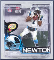 Cam Newton (White Jersey) from McFarlane's Sports Picks - NFL - Series 31 manufactured by McFarlane [Front]