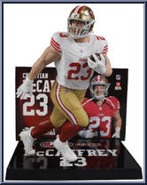 Christian McCaffrey (San Francisco 49ers) (Platinum) from McFarlane's Sports Picks - NFL - Legacy Series manufactured by McFarlane [Loose]
