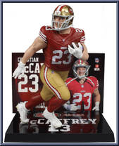 Christian McCaffrey (San Francisco 49ers) from McFarlane's Sports Picks - NFL - Legacy Series manufactured by McFarlane [Loose]