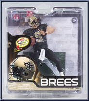 Drew Brees (Black Jersey) from McFarlane's Sports Picks - NFL - Series 31 manufactured by McFarlane [Front]