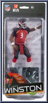 Jameis Winston (Red Jersey) from McFarlane's Sports Picks - NFL - Series 37 manufactured by McFarlane [Front]