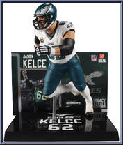 Jason Kelce (Philadelphia Eagles) (Platinum Edition) from McFarlane's Sports Picks - NFL - Legacy Series manufactured by McFarlane [Loose]