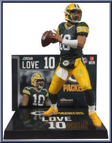 Jordan Love (Green Bay Packers) from McFarlane's Sports Picks - NFL - Legacy Series manufactured by McFarlane [Loose]
