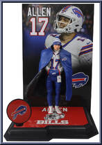 Josh Allen (Buffalo Bills) from McFarlane's Sports Picks - NFL - Legacy Series manufactured by McFarlane [Loose]