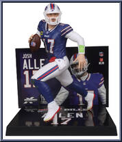 Josh Allen (Buffalo Bills) from McFarlane's Sports Picks - NFL - Legacy Series manufactured by McFarlane [Loose]