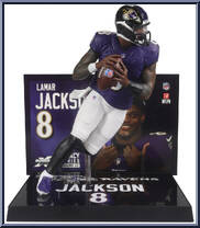 Lamar Jackson (Baltimore Ravens) (Platinum) from McFarlane's Sports Picks - NFL - Legacy Series manufactured by McFarlane [Loose]