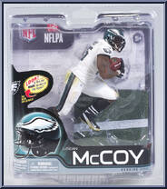 Lesean McCoy (White Jersey) from McFarlane's Sports Picks - NFL - Series 31 manufactured by McFarlane [Front]