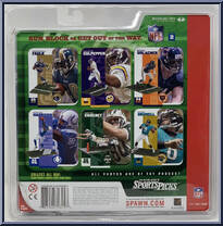 Marvin Harrison (Blue Jersey / Helmet / Clean) from McFarlane's Sports Picks - NFL - Series  2 manufactured by McFarlane [Back]