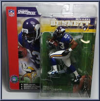 Michael Bennett (Minnesota Vikings) from McFarlane's Sports Picks - NFL - Series  3 manufactured by McFarlane [Front]