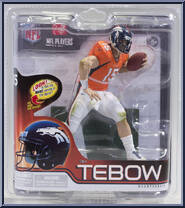 Tim Tebow (Broncos Orange) from McFarlane's Sports Picks - NFL - Series 30 manufactured by McFarlane [Front]