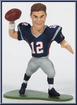 Tom Brady from McFarlane's Sports Picks - NFL - Small Pros - Series 3 manufactured by McFarlane [Loose]