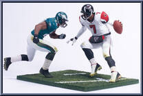 Michael Vick 3 / Brian Dawkins Action Figure