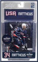 Auston Matthews (Team USA) from McFarlane's Sports Picks - NHL - 2023 Series manufactured by McFarlane [Front]
