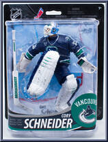 Cory Schneider (Alternate Jersey) from McFarlane's Sports Picks - NHL - Series 33 manufactured by McFarlane [Front]