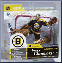 Gerry Cheevers (Black Jersey) Action Figure