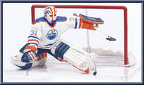 Grant Fuhr (White Jersey) from McFarlane's Sports Picks - NHL - NHL Legends - Series 2 manufactured by McFarlane [Loose]