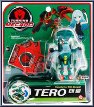 Tero from Mecard - Turning manufactured by Mattel [Front]