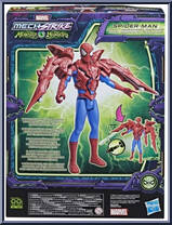 Spider-Man from Mech Strike - Monster Hunters - Titan Hero Series manufactured by Hasbro [Back]