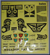 ITAC (Iron Toothed Assault Carrier) from Megadons - Basic Series manufactured by Hales [Sticker Sheet]