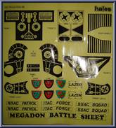 SSAC (Striker Sauros Attack Carrier) from Megadons - Basic Series manufactured by Hales [Sticker Sheet]