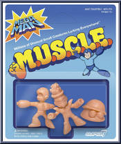 Mega Man Firing / Fire Man / Metall from MegaMan - M.U.S.C.L.E. manufactured by Super7 [Front]