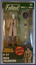 Nick Valentine from Mega Merge - Series 2 manufactured by Just Toys [Front]