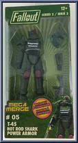 T-45 Hot Rod Shark Power Armor from Mega Merge - Series 2 manufactured by Just Toys [Front]