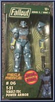 T-51 Vault-Tec Power Armor from Mega Merge - Series 2 manufactured by Just Toys [Front]