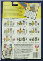 Bomber from Men of Medal - Traitors manufactured by Mattel [Back]