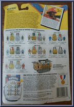 Fire Chief from Men of Medal - Fire Forces manufactured by Mattel [Back]