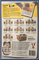 Infantryman from Men of Medal - Army Forces manufactured by Mattel [Back]