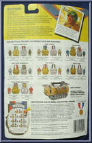 Rifle Man from Men of Medal - Army Forces manufactured by Mattel [Back]
