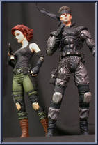 Solid Snake / Meryl Silverburgh Action Figure