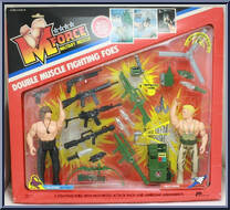 Double Muscle Fighting Foes Action Figure