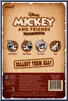 Cowgirl Minnie from Mickey and Friends - ReAction Figures manufactured by Super7 [Back]