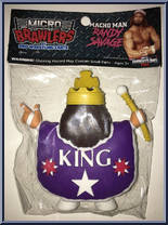 Macho Man Randy Savage from Micro Brawlers - Basic Series manufactured by ProWrestlingTees [Back]