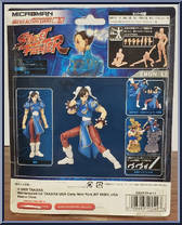 Chun-Li from Microman - Street Fighter manufactured by Takara [Back]