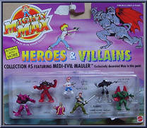 Collection #5 Featuring Medi-Evil Mauler from Mighty Max - Heroes & Villains manufactured by Blue Bird [Front]