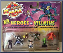 Collection #6 Featuring Pharoah Phang from Mighty Max - Heroes & Villains manufactured by Blue Bird [Front]