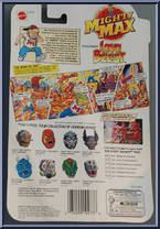 Challenges Lava Beast from Mighty Max - Horror Heads manufactured by Blue Bird [Back]