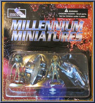 2 Aliens / 2 Ships Action Figure