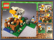 Chicken Coop from Minecraft - Basic Series manufactured by Lego [Back]