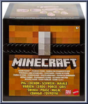 Pig from Minecraft - Fusion Figures manufactured by Mattel [Front]