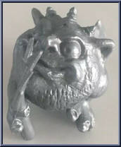 Chief Karf from Mini Boglins - Tough Guys manufactured by Ideal [Loose]