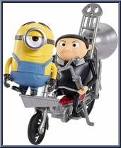 Pedal Power Gru from Minions - Rise of Gru - Movie Moments manufactured by Mattel [Loose]