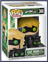 Cat Noir from Miraculous - Pop! Vinyl Figures manufactured by Funko [Front]