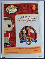 Mister Rogers (King Puppet) from Mister Rogers' Neighborhood - Pop! Vinyl Figures manufactured by Funko [Back]